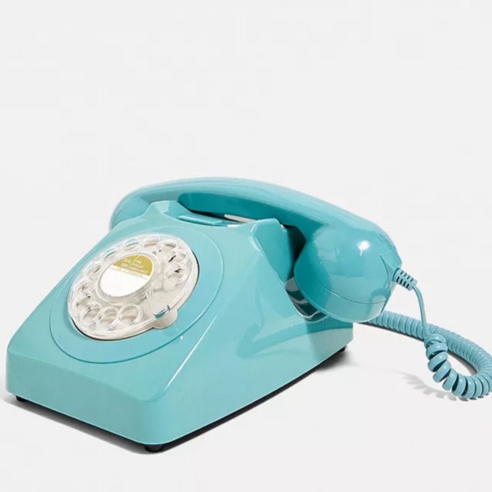 Retro Rotary Dial Landline Phone NWOT